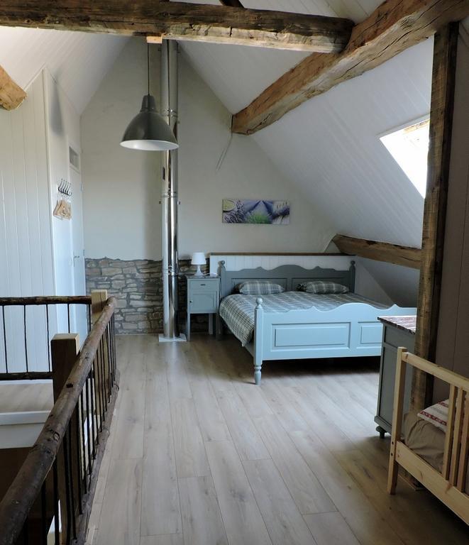 Vakantieboerderij Ferme Le Bleuet Ohey Bilik gambar